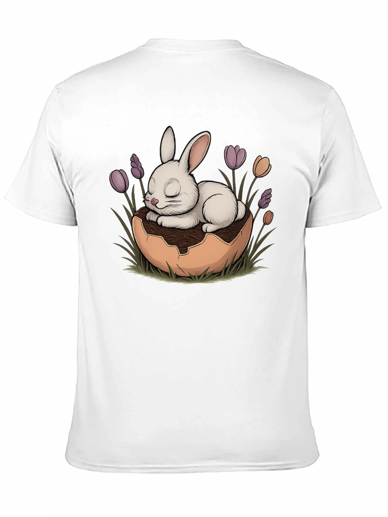 Easter Bunny Egg T-Shirt - Cute Holiday Style