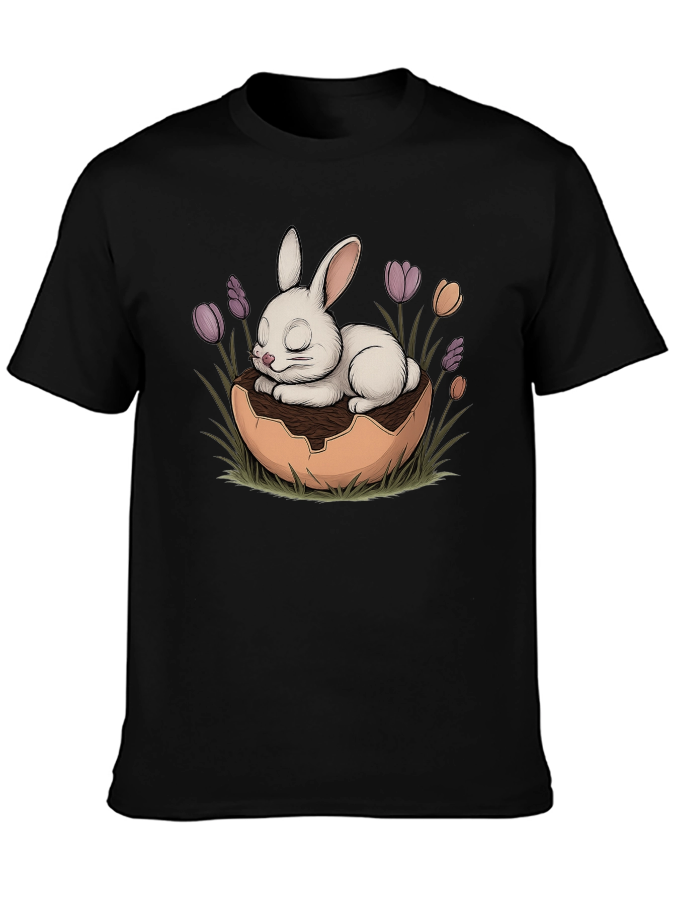 Easter Bunny Egg T-Shirt - Cute Holiday Style