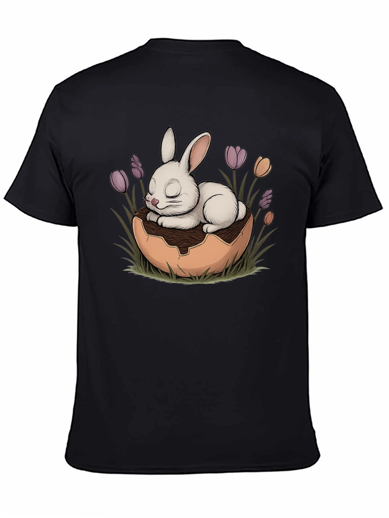 Easter Bunny Egg T-Shirt - Cute Holiday Style