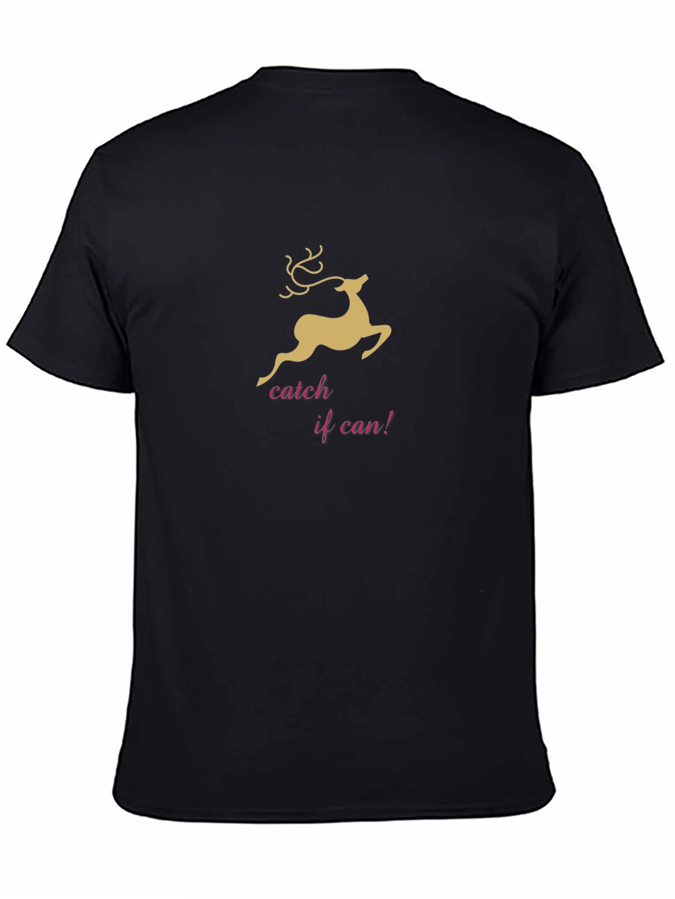 Catch Me If You Can Christmas Reindeer T-Shirt