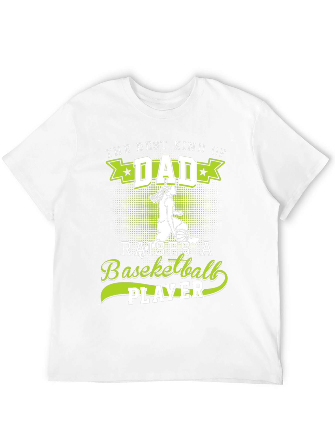 Best Dad Basketball Player Graphic T-Shirt