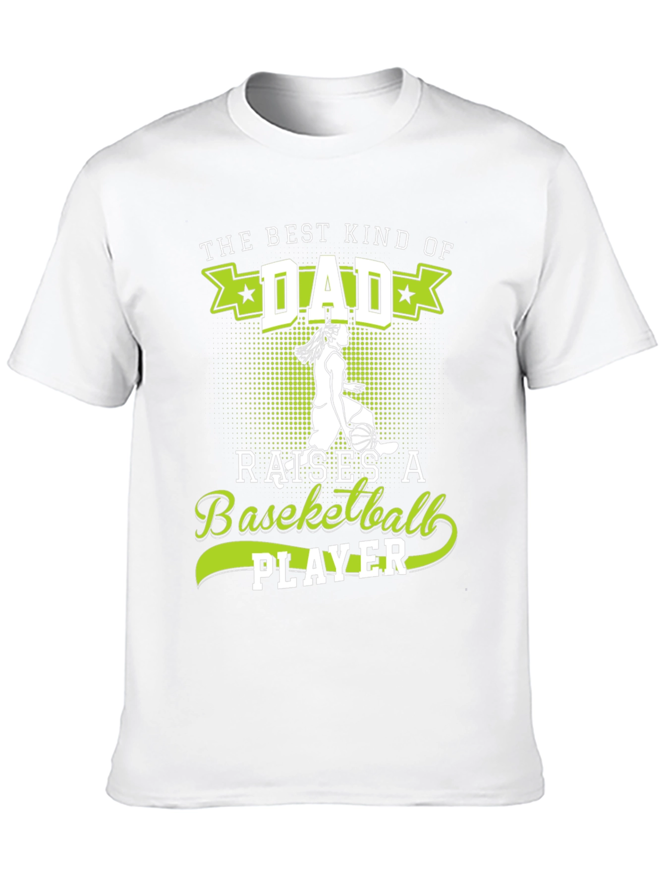 Best Dad Basketball Player Graphic T-Shirt