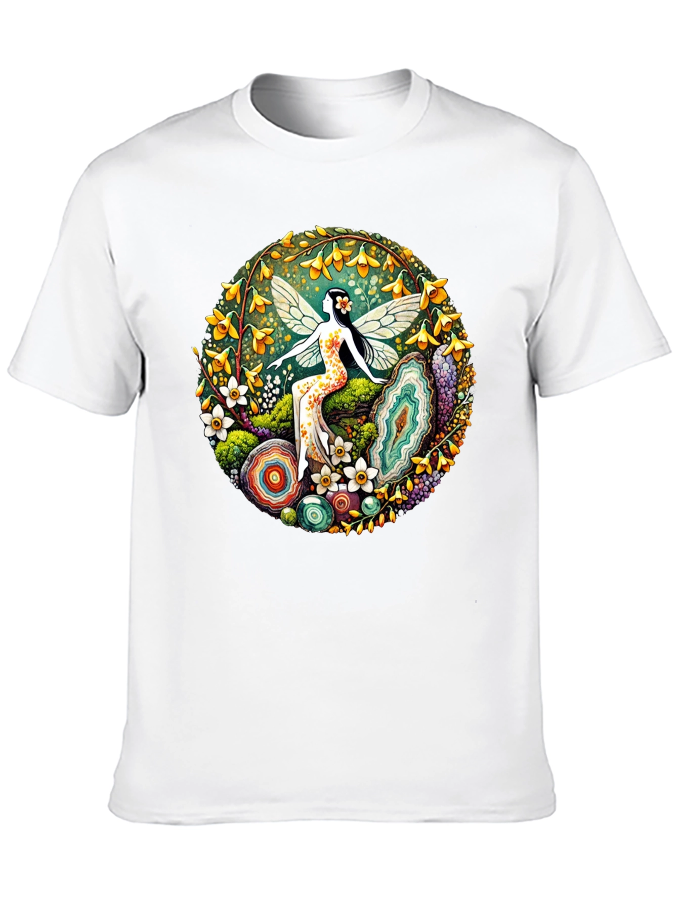 Fairy Circle Graphic Tee - Nature Inspired Design