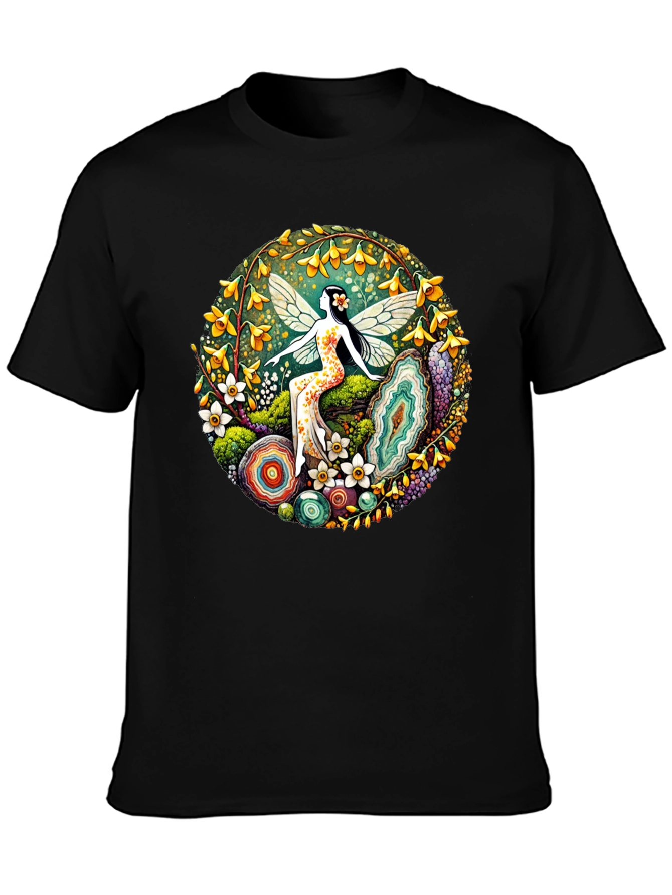 Fairy Circle Graphic Tee - Nature Inspired Design