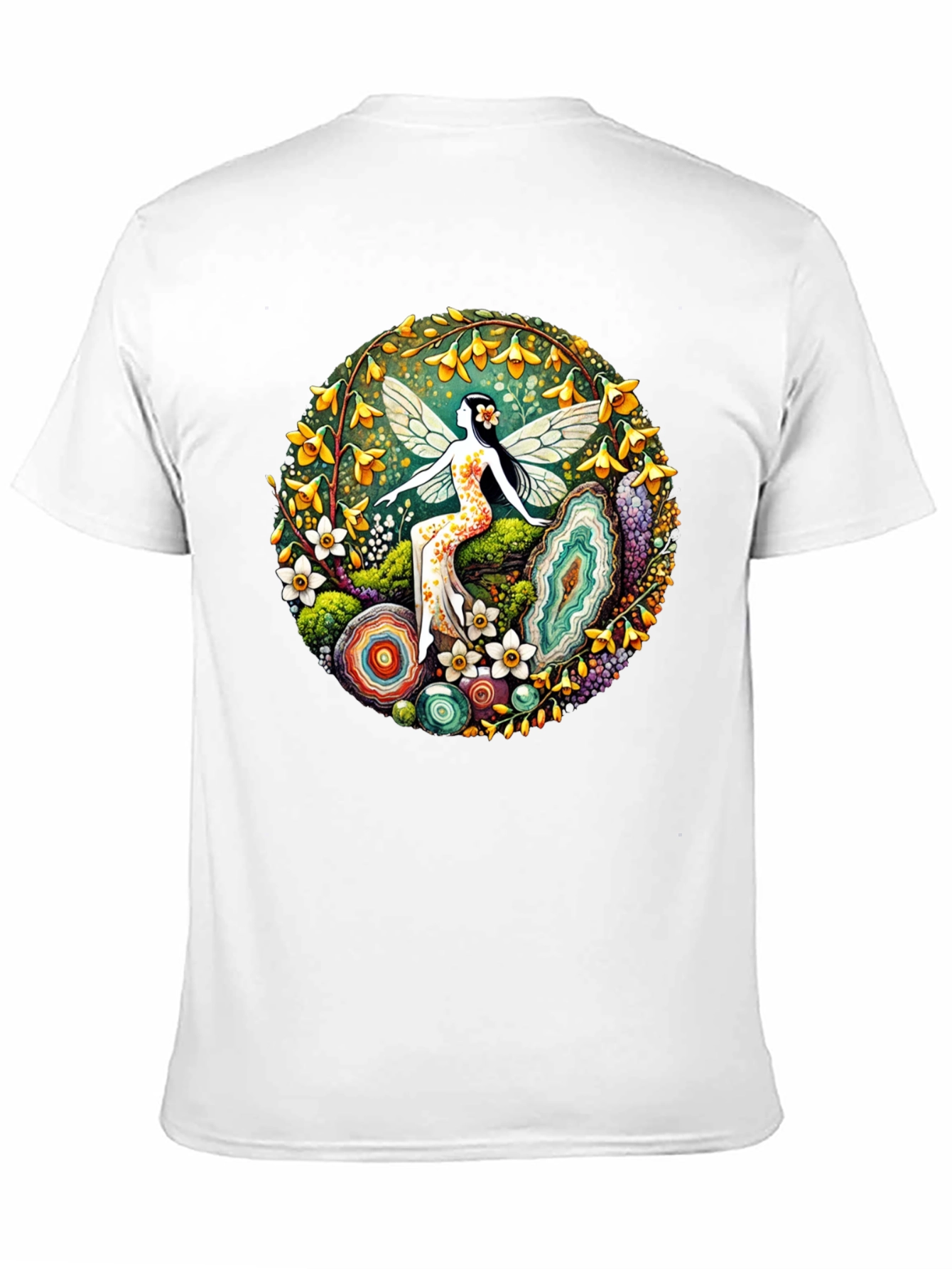 Fairy Circle Graphic Tee - Nature Inspired Design