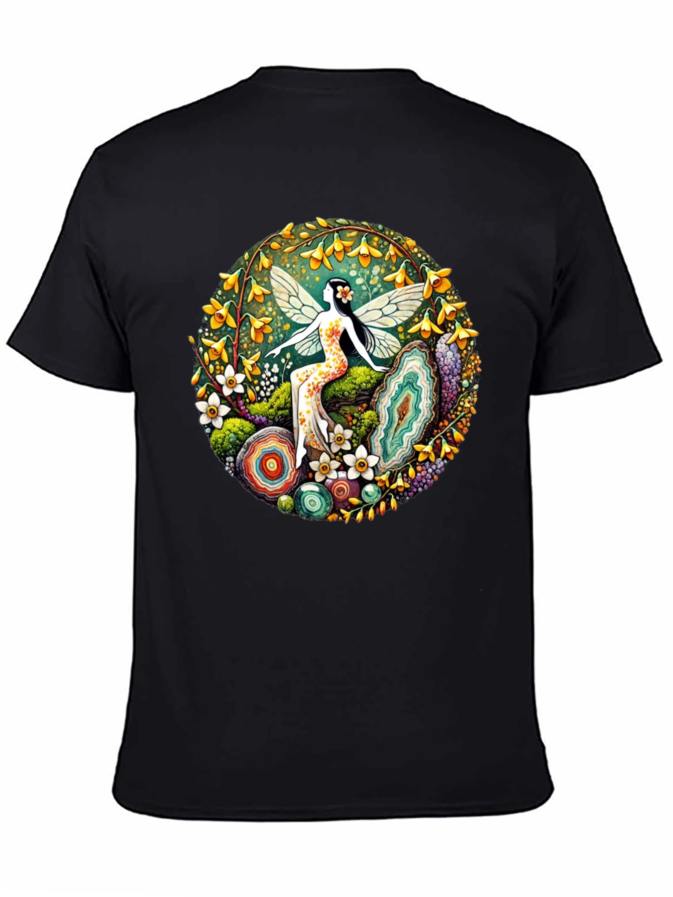 Fairy Circle Graphic Tee - Nature Inspired Design