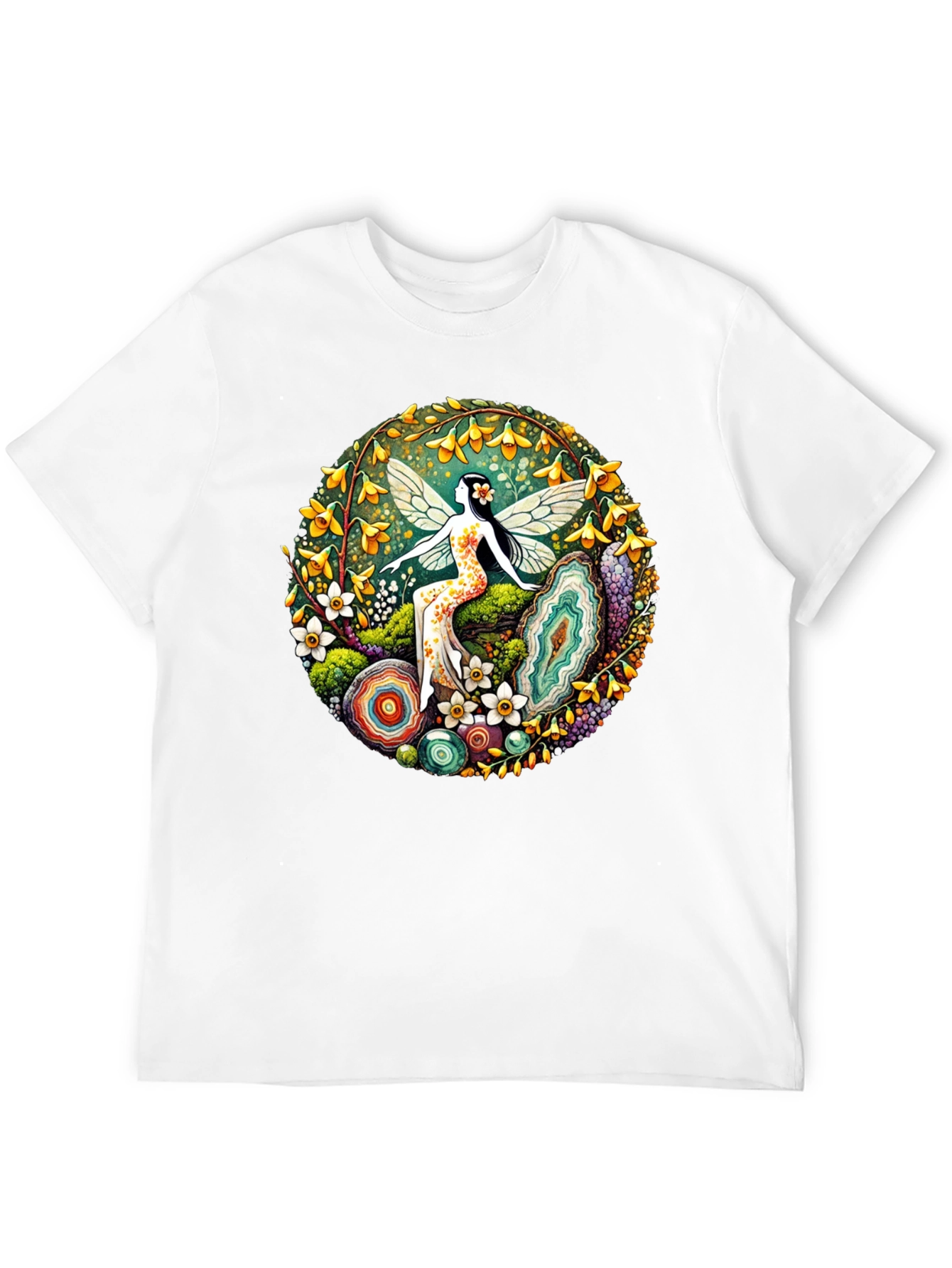 Fairy Circle Graphic Tee - Nature Inspired Design