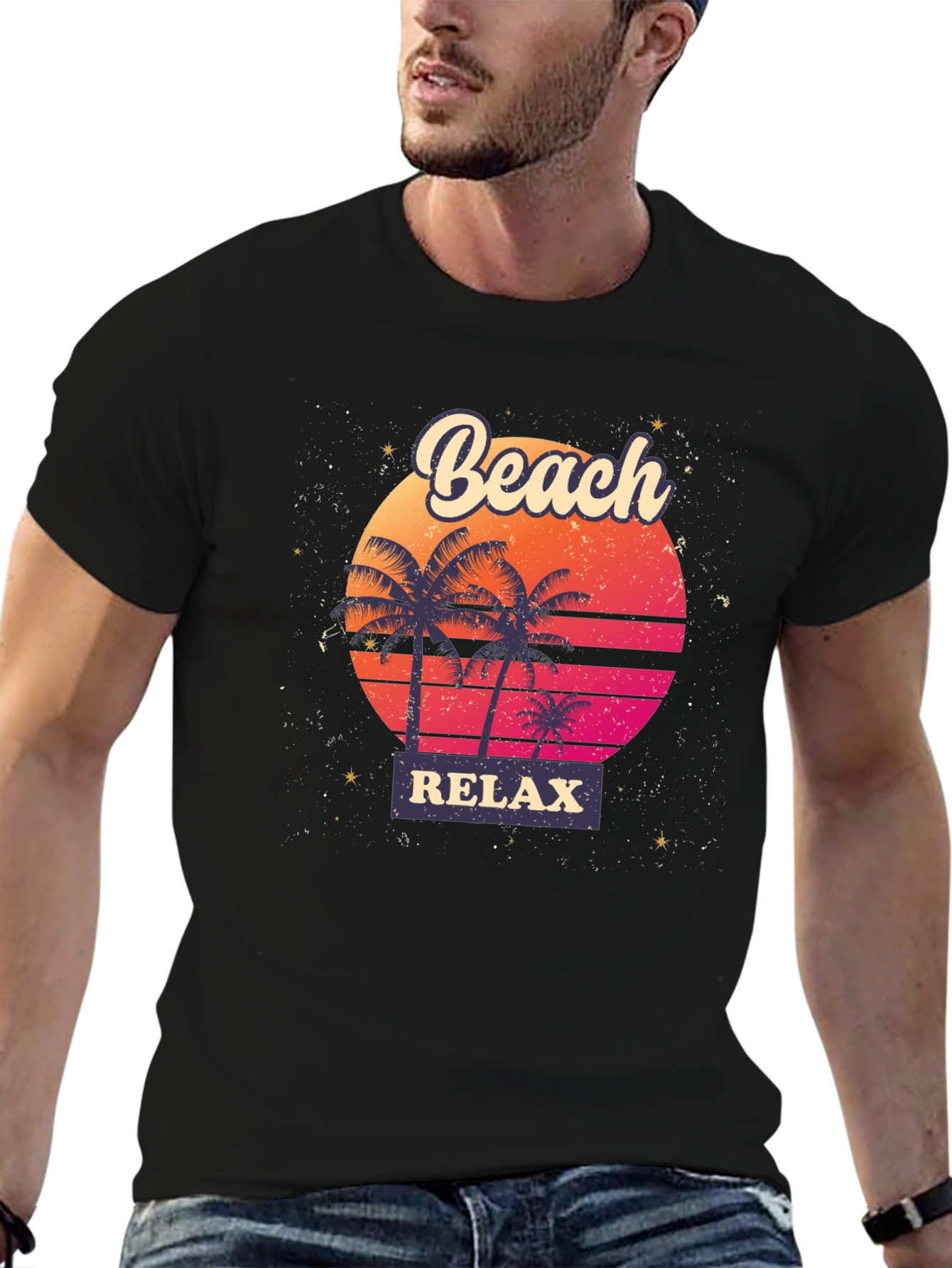 Beach Relax Graphic T-Shirt