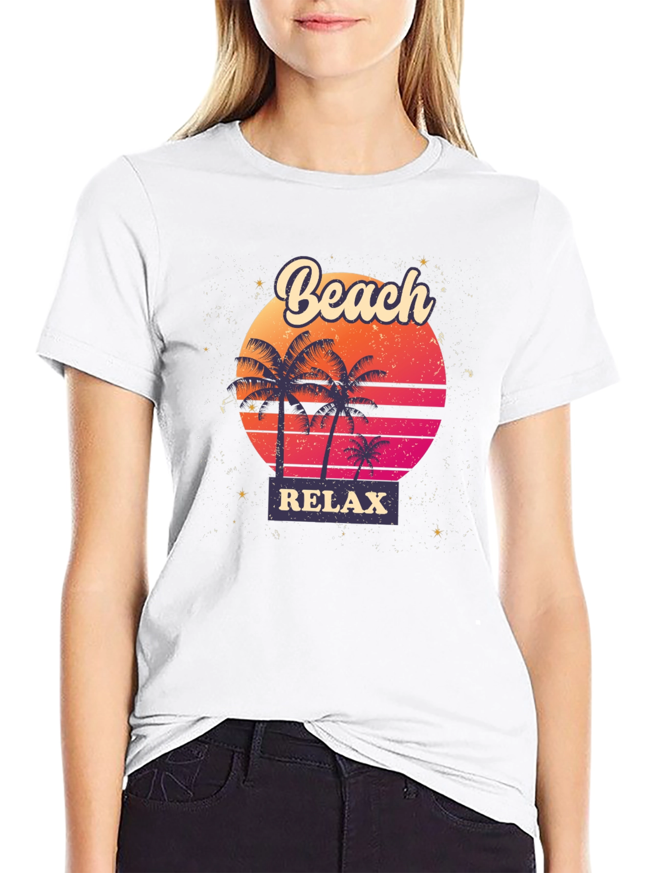Beach Relax Graphic T-Shirt