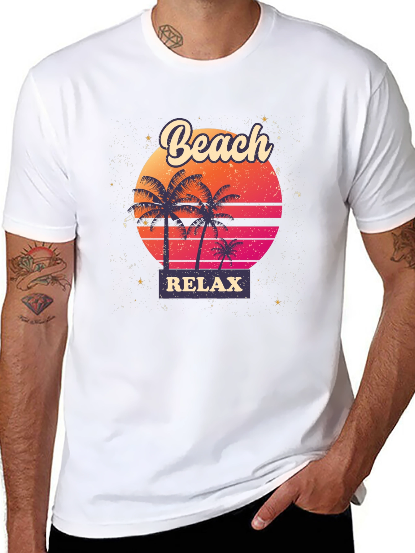 Beach Relax Graphic T-Shirt