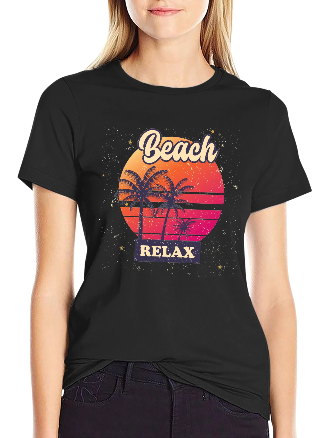 Beach Relax Graphic T-Shirt