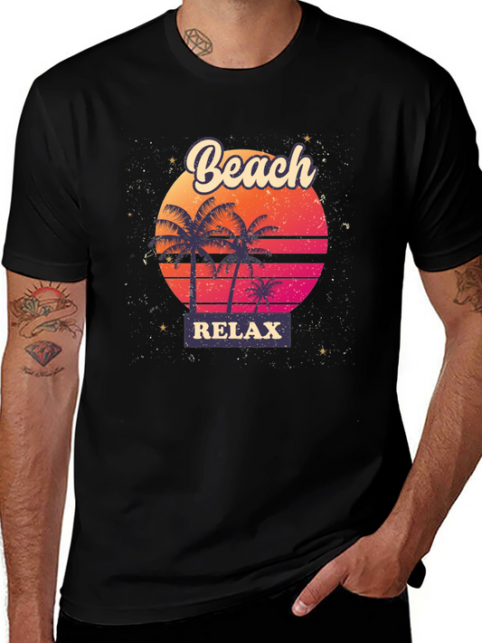 Beach Relax Graphic T-Shirt