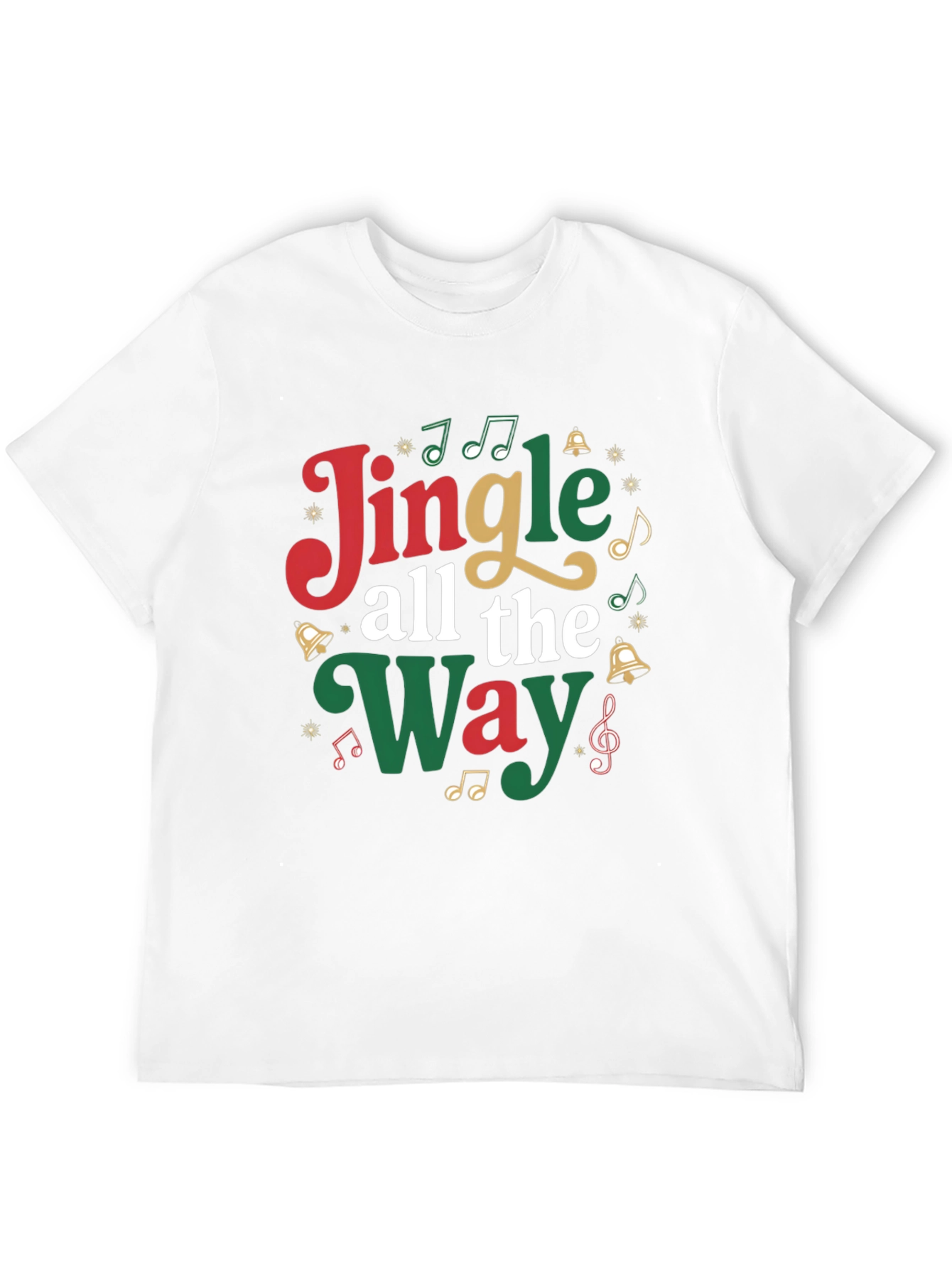 Jingle All the Way Christmas Graphic Tee