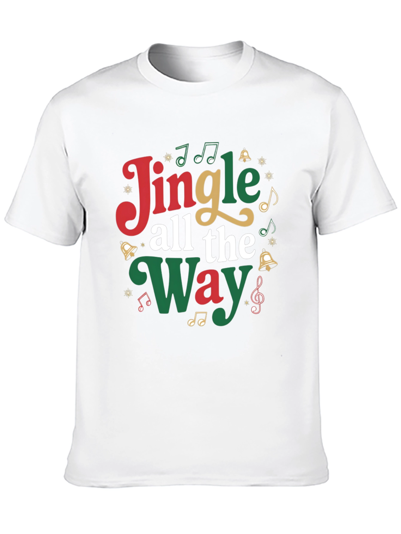Jingle All the Way Christmas Graphic Tee