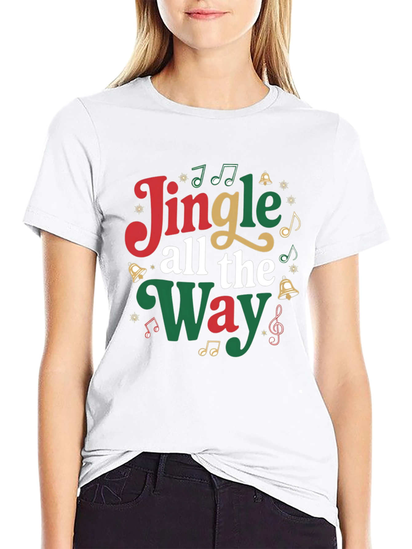 Jingle All the Way Christmas Graphic Tee