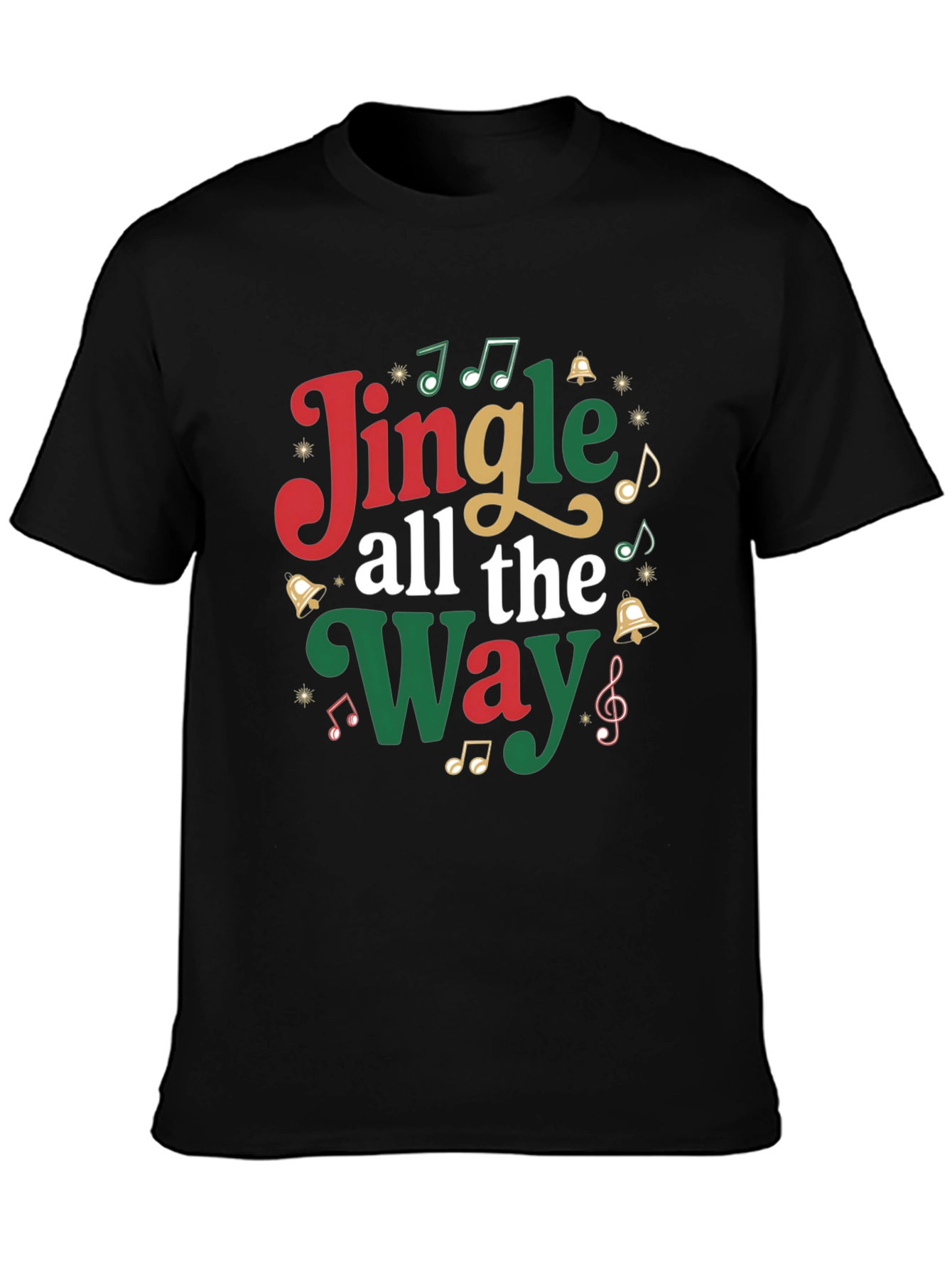 Jingle All the Way Christmas Graphic Tee