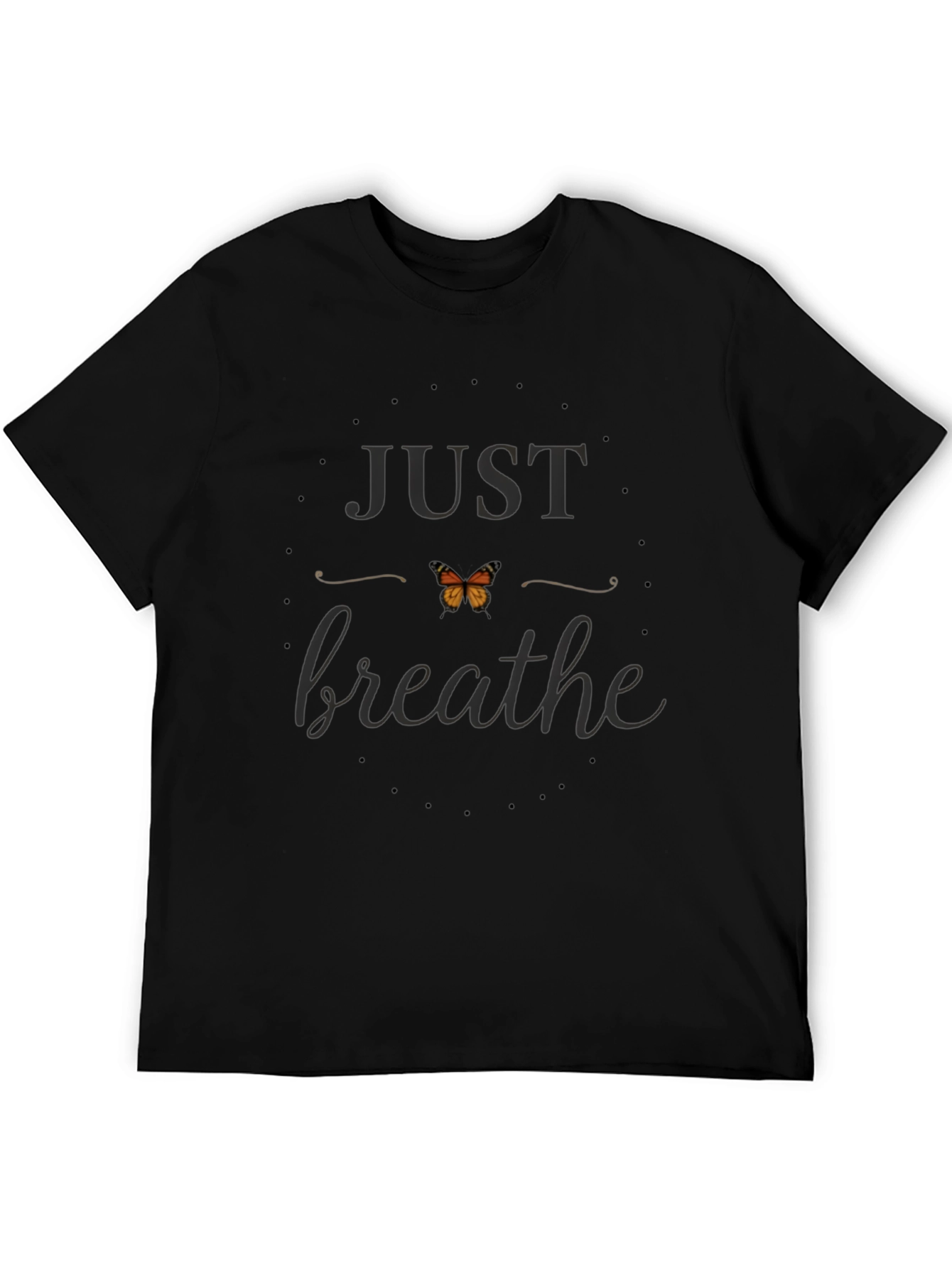 Just Breathe Butterfly Graphic Tee