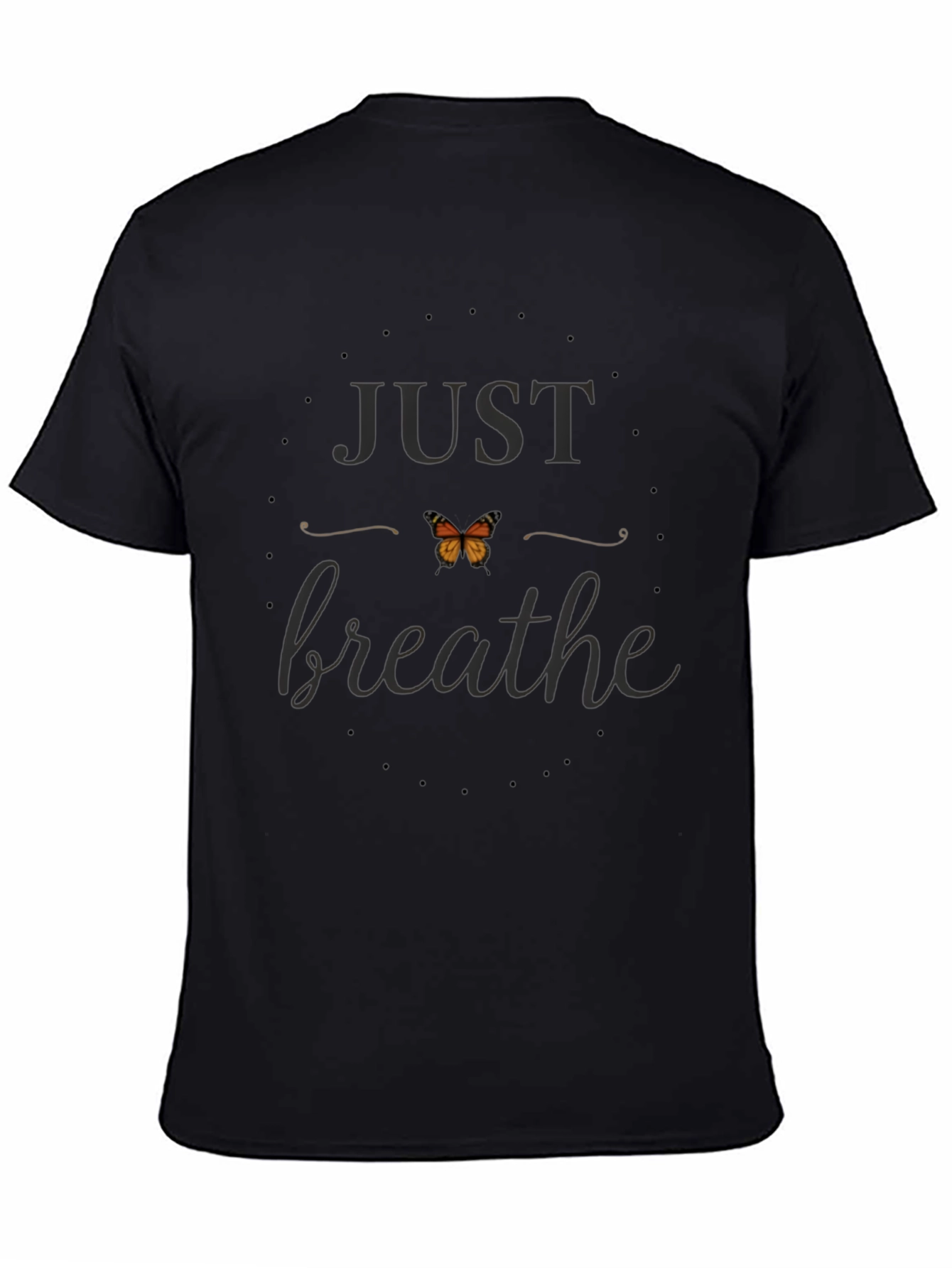 Just Breathe Butterfly Graphic Tee