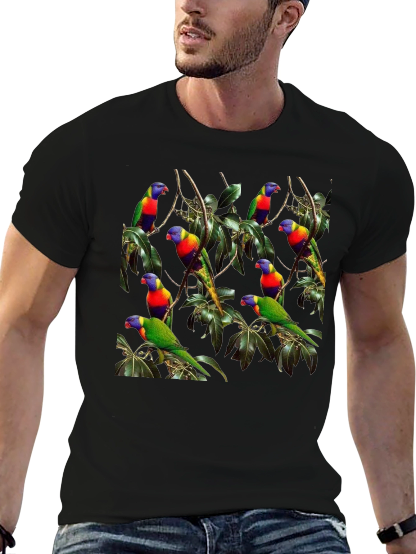 Rainbow Lorikeet Parrot T-Shirt