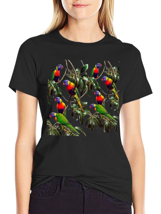 Rainbow Lorikeet Parrot T-Shirt