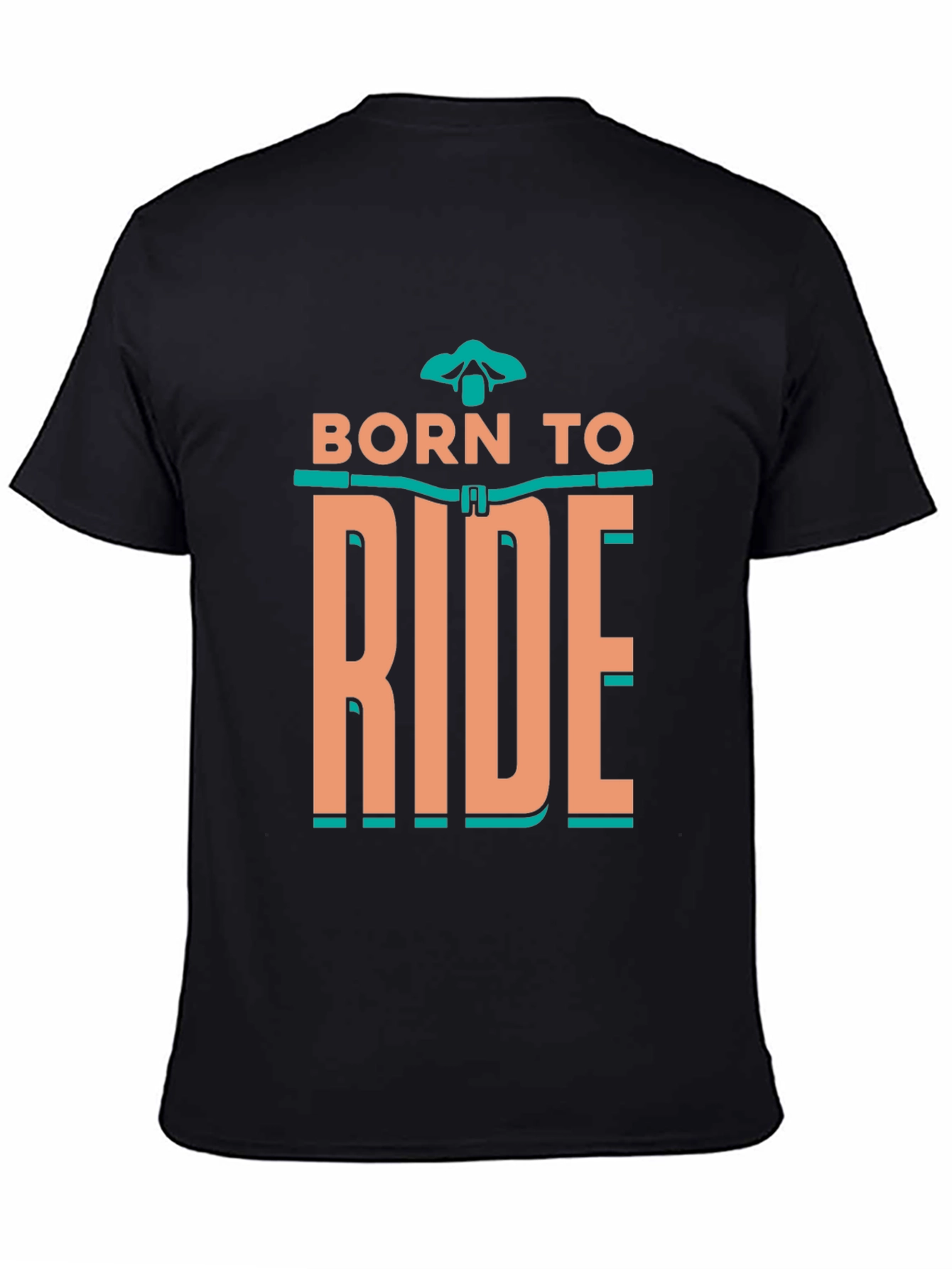 Born to Ride Black Graphic Tee
