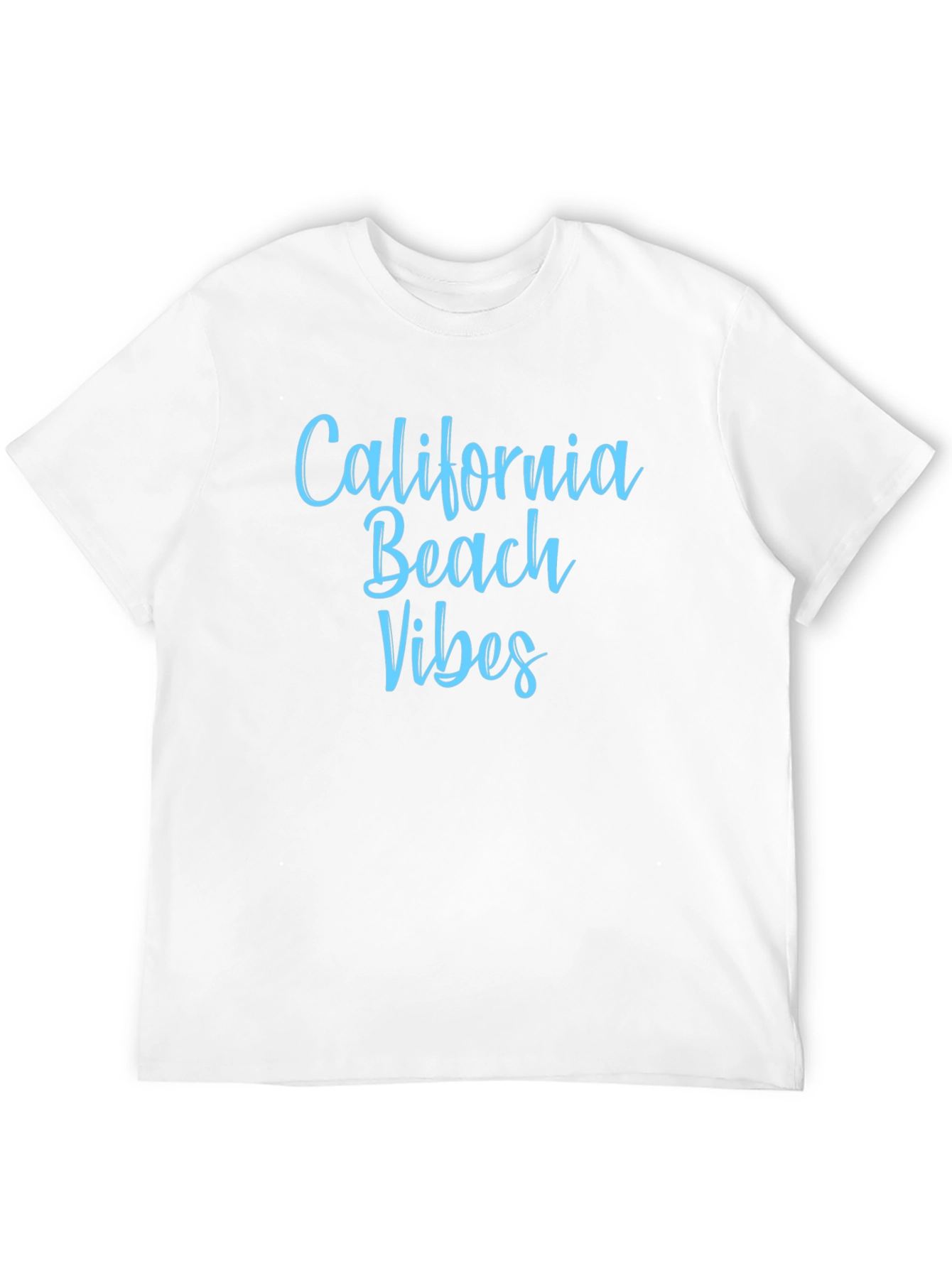 California Beach Vibes Black T-Shirt