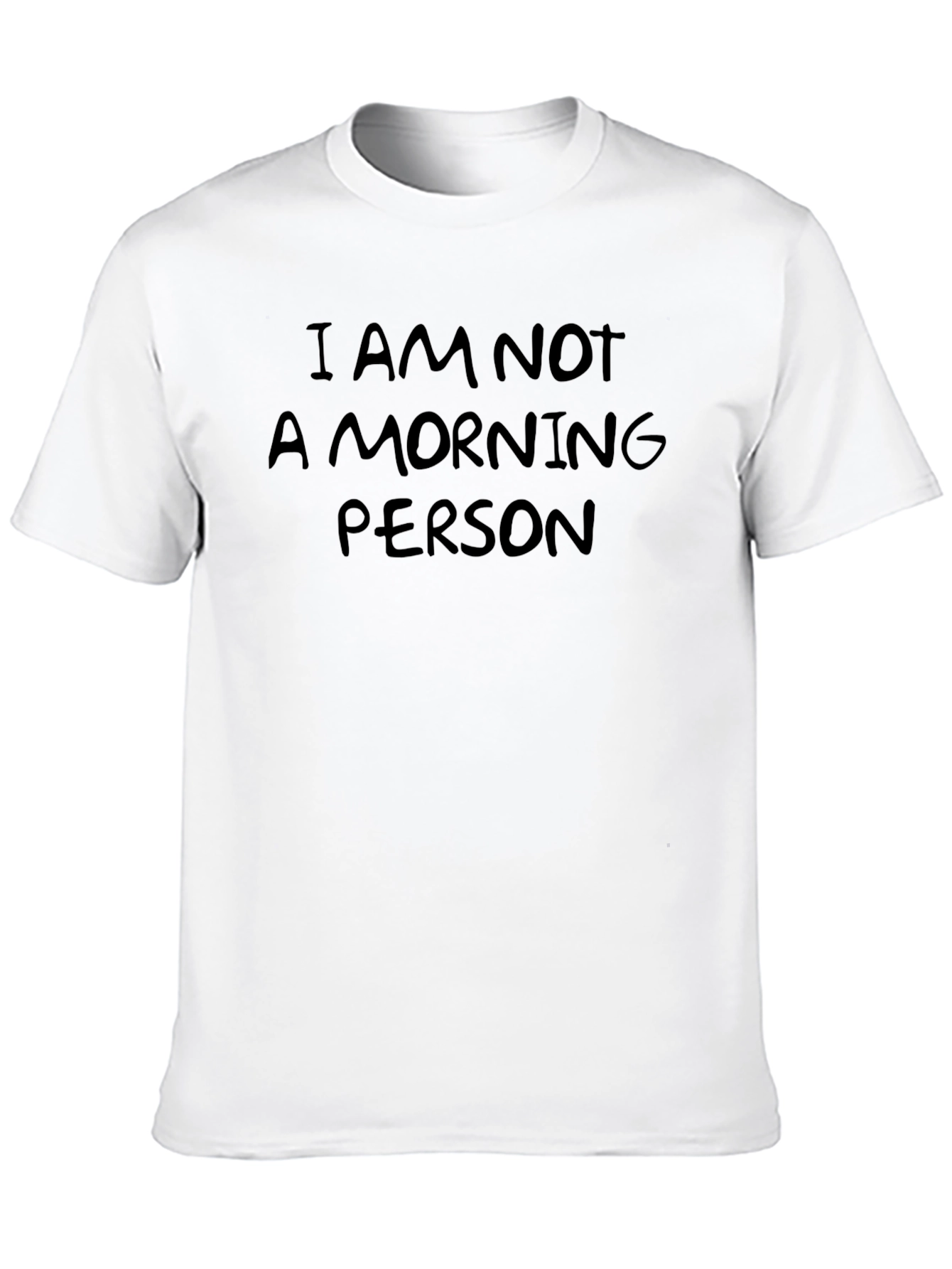 I Am Not A Morning Person Graphic Tee