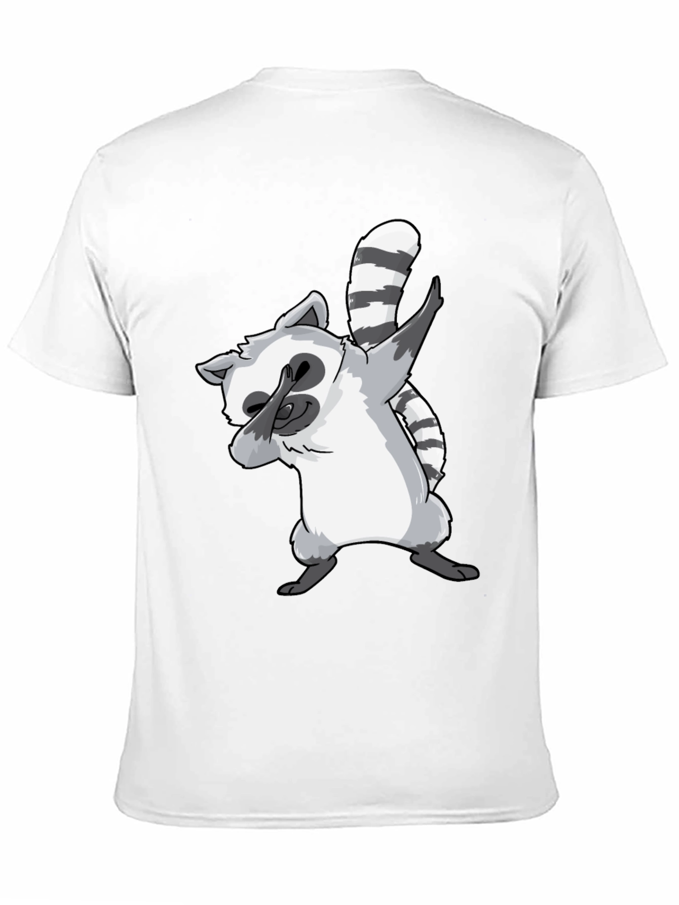 Dabbing Raccoon Graphic Tee - Cool & Fun Design