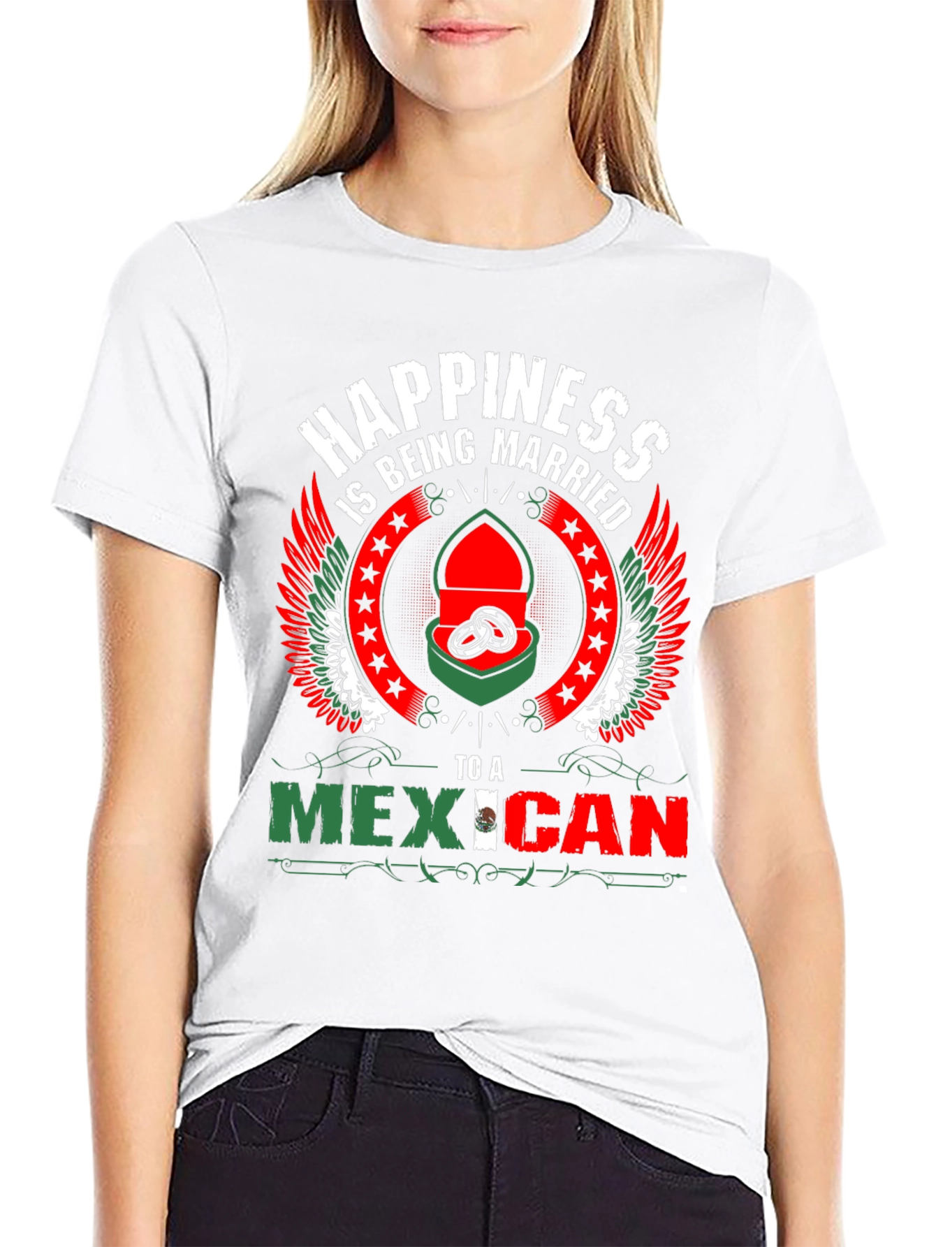 Happiness Married to a Mexican T-Shirt