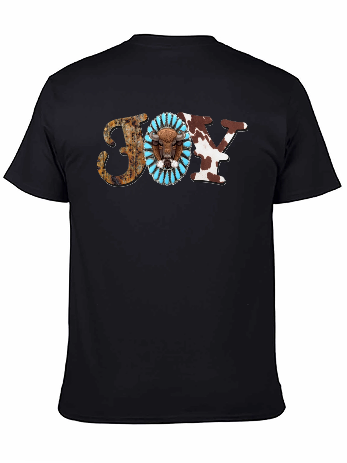Rustic JOY Bison Tee
