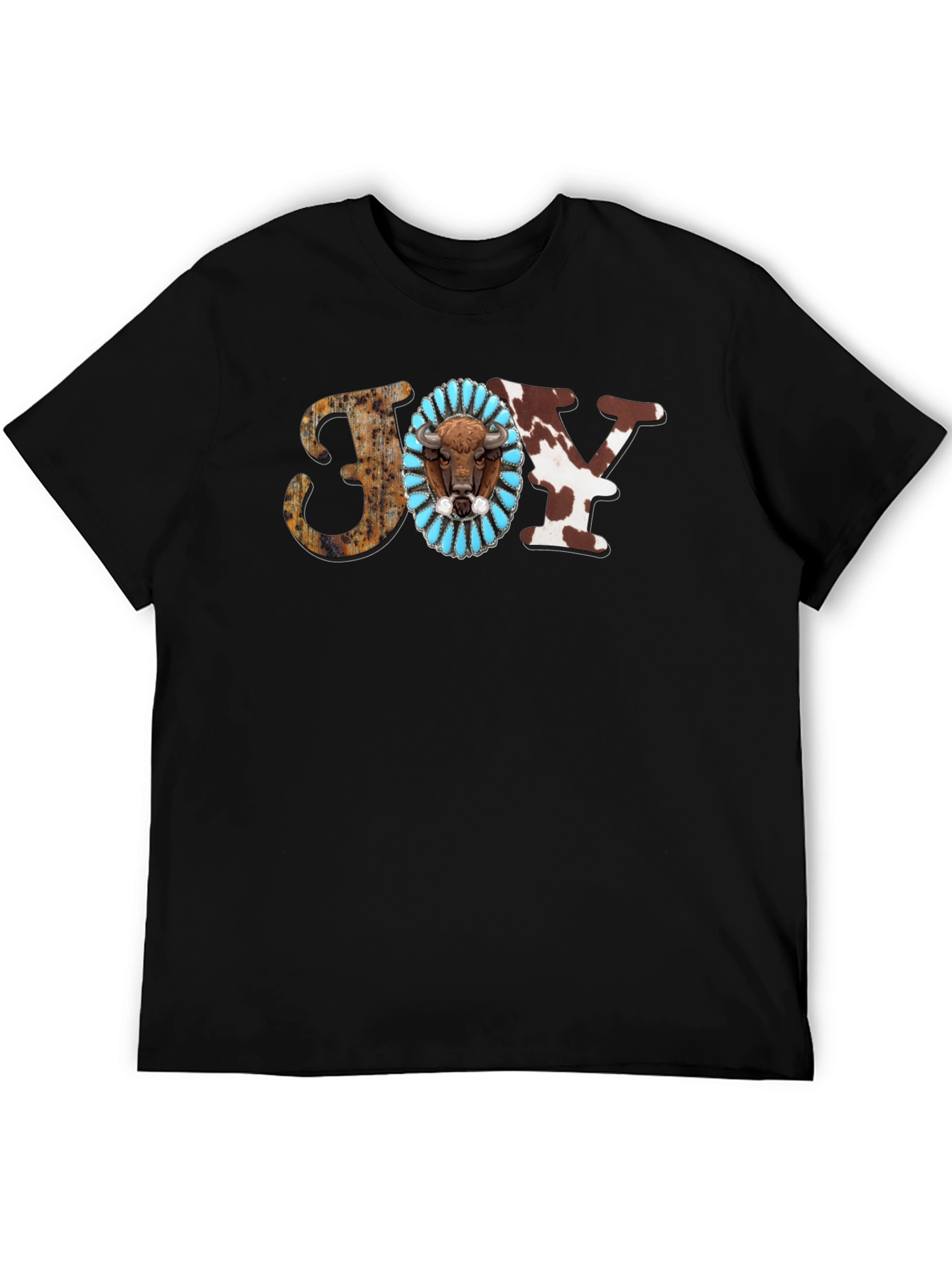 Rustic JOY Bison Tee