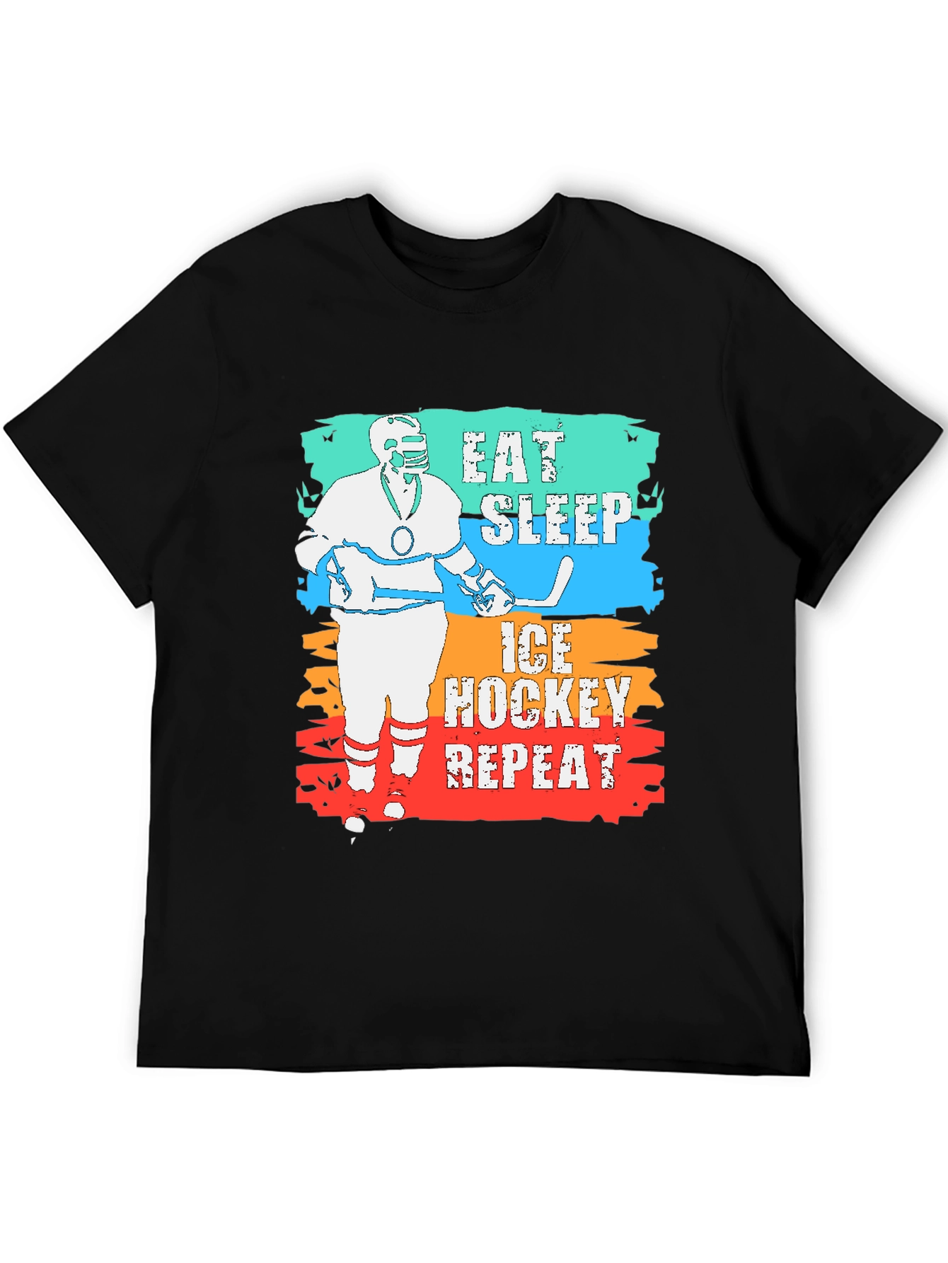 Eat Sleep Ice Hockey Repeat T-Shirt