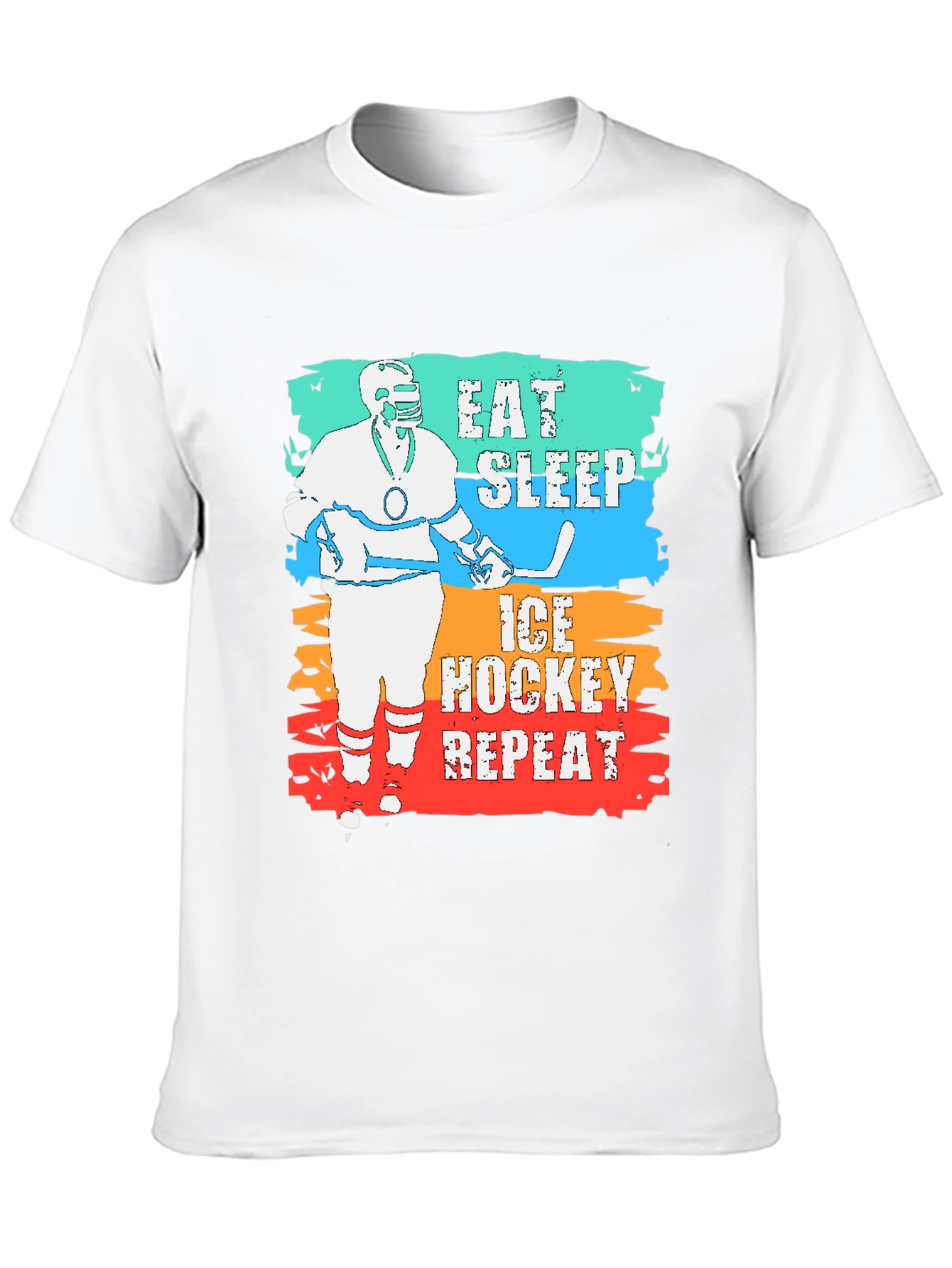 Eat Sleep Ice Hockey Repeat T-Shirt