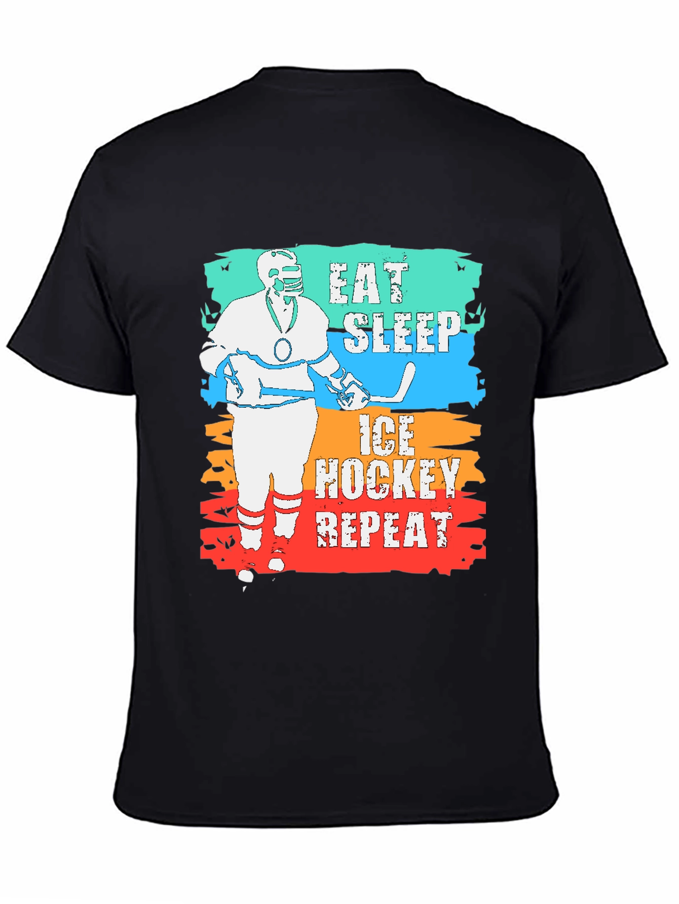 Eat Sleep Ice Hockey Repeat T-Shirt