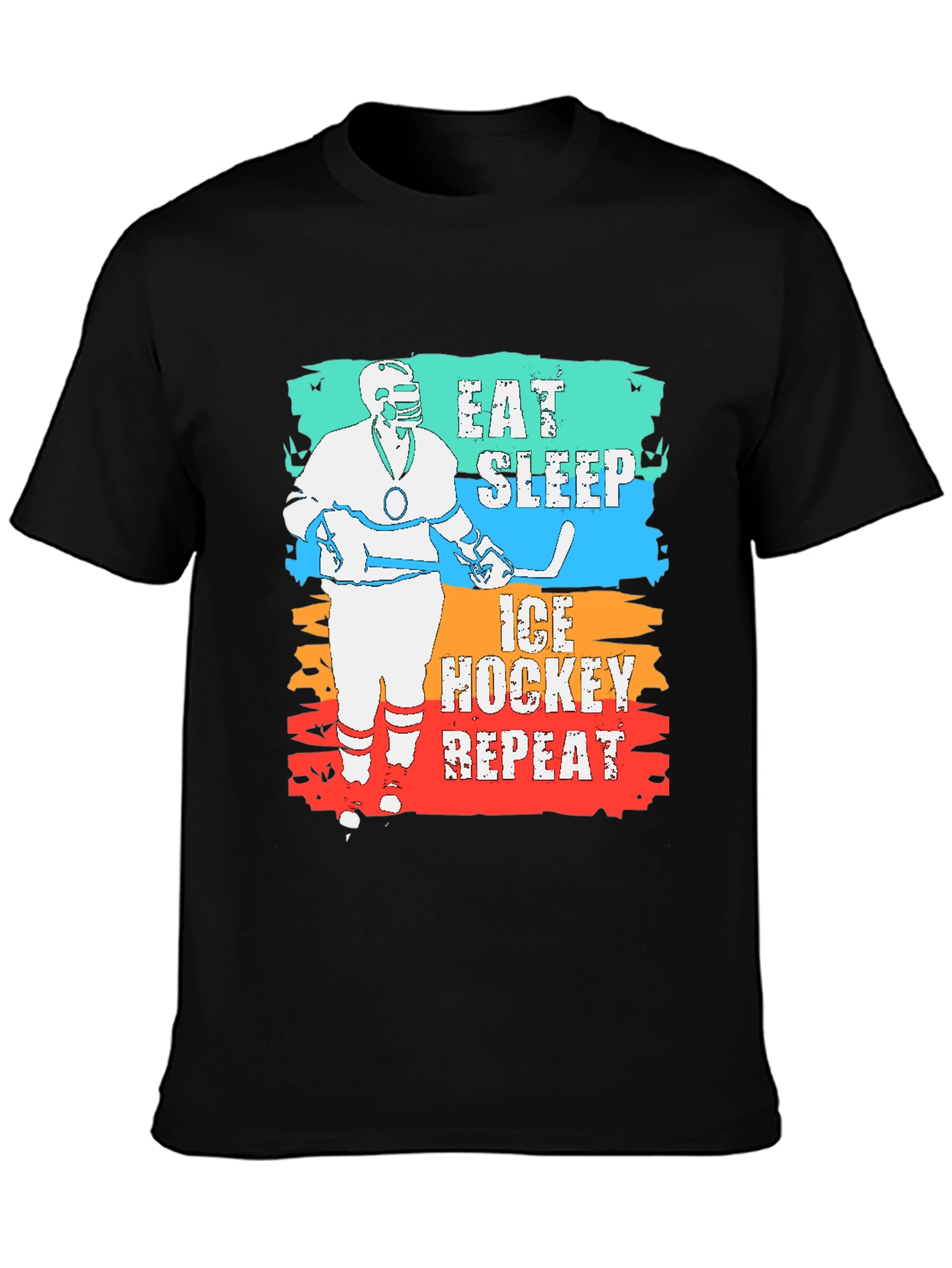 Eat Sleep Ice Hockey Repeat T-Shirt