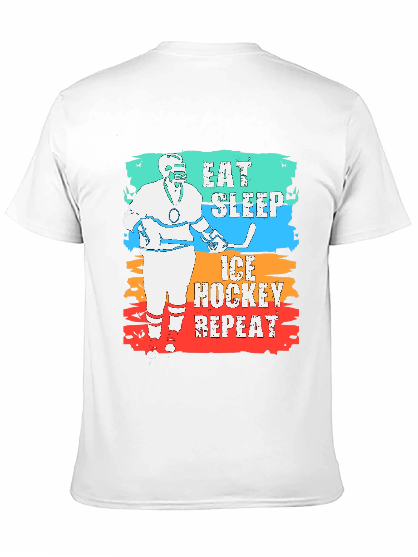 Eat Sleep Ice Hockey Repeat T-Shirt