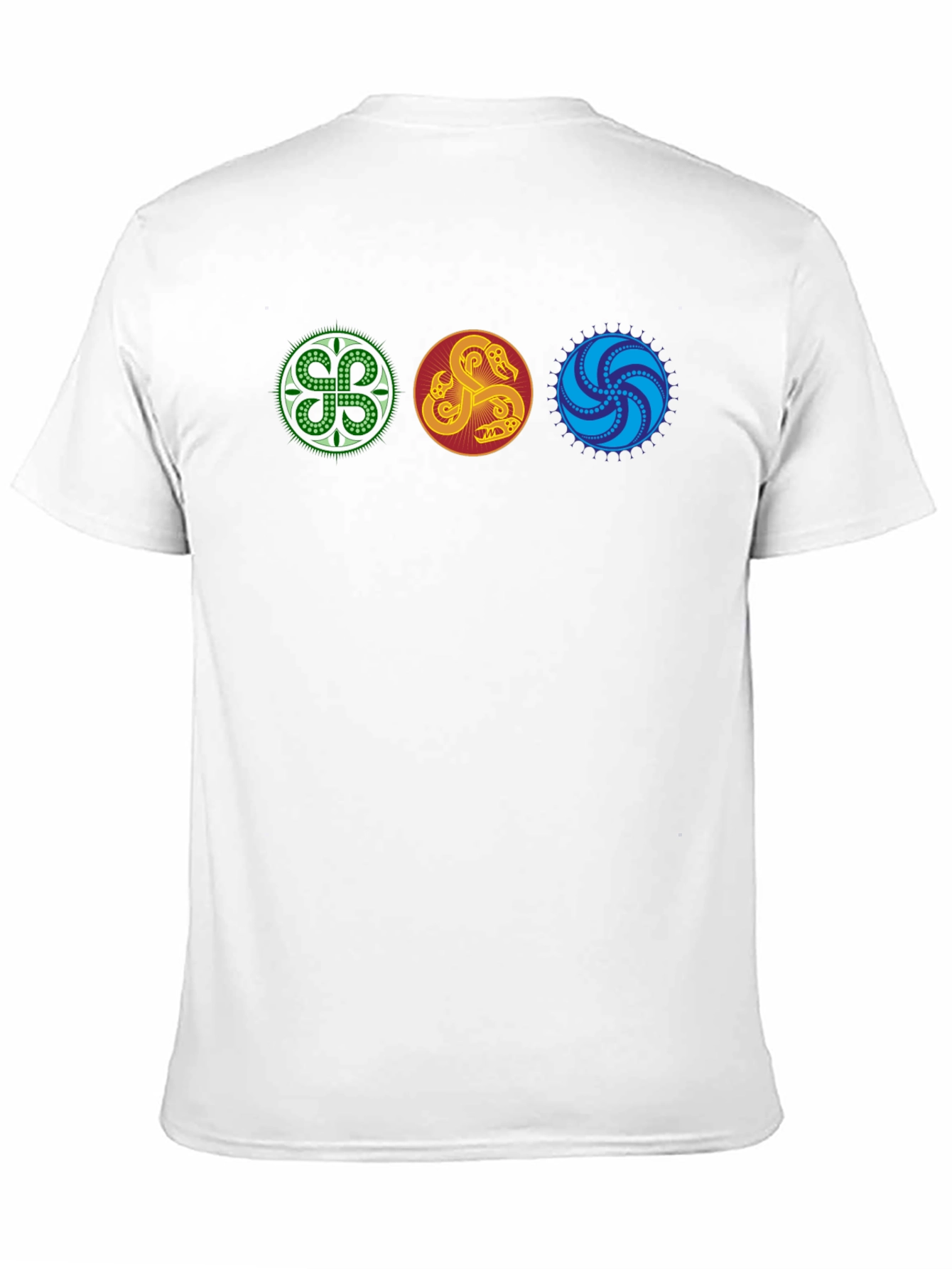 Celtic Elements Graphic Black T-Shirt