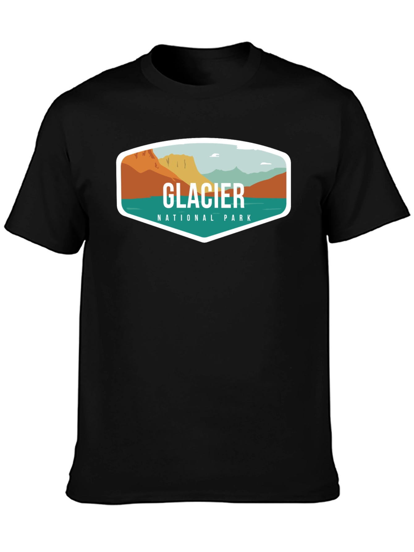 Glacier National Park Graphic T-Shirt