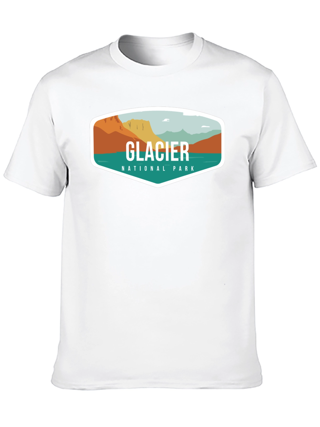 Glacier National Park Graphic T-Shirt
