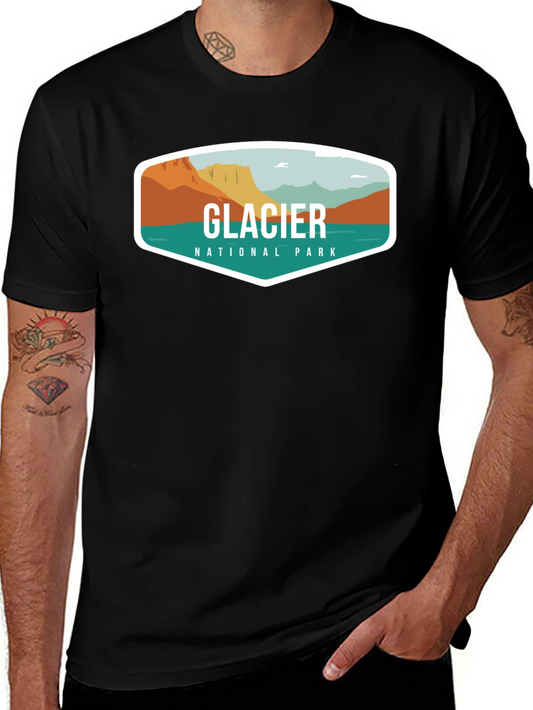 Glacier National Park Graphic T-Shirt
