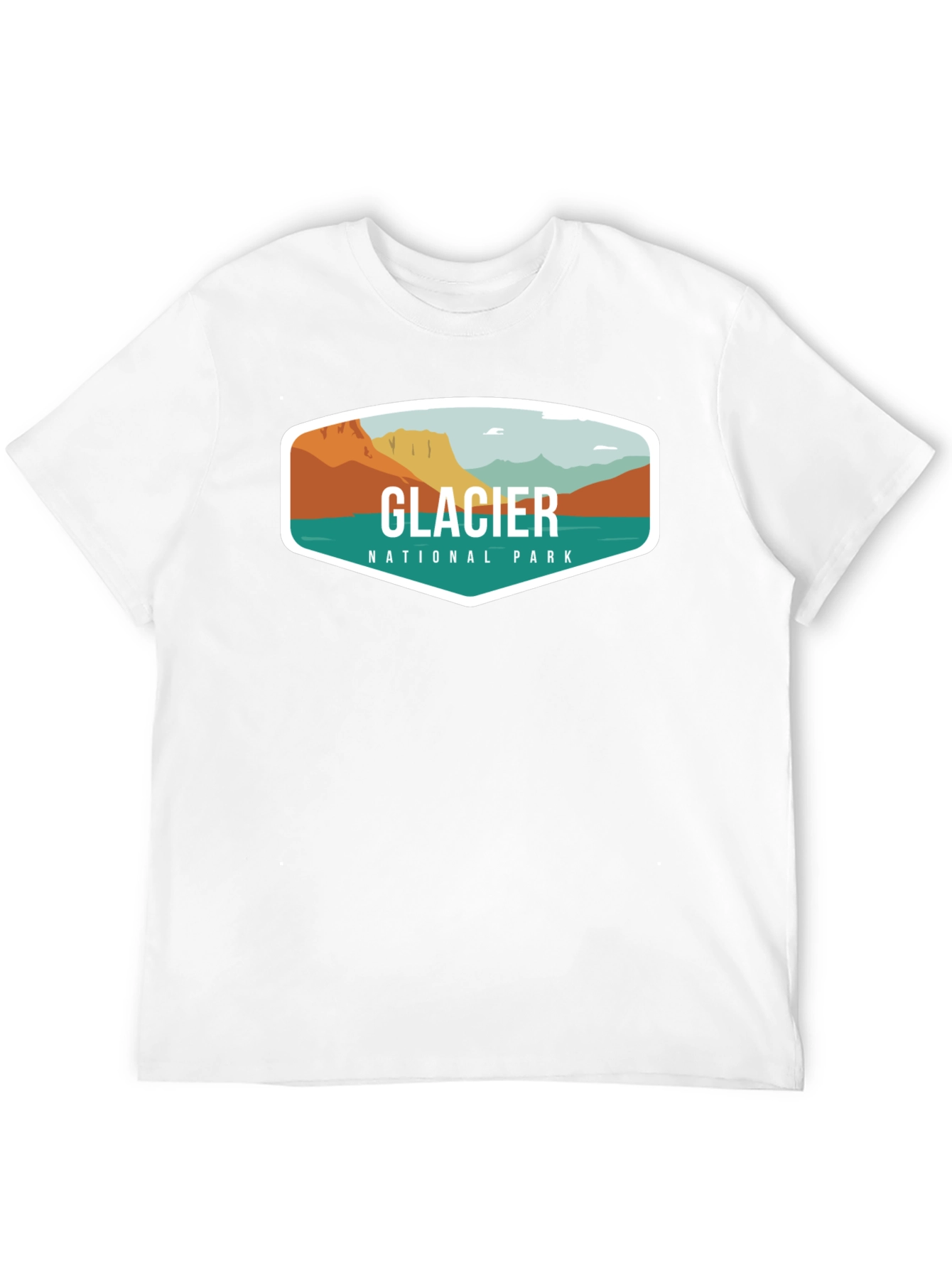 Glacier National Park Graphic T-Shirt
