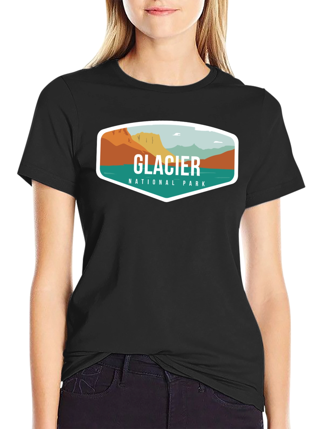 Glacier National Park Graphic T-Shirt
