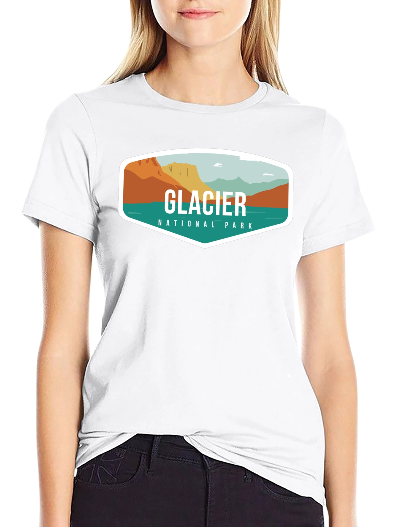Glacier National Park Graphic T-Shirt
