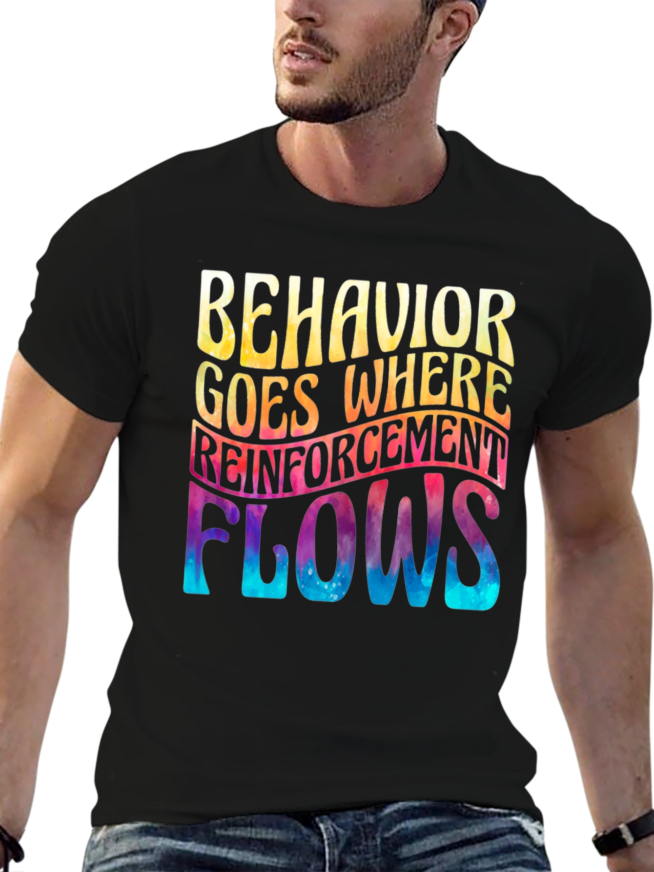 Behavior Reinforcement Flows Graphic Tee