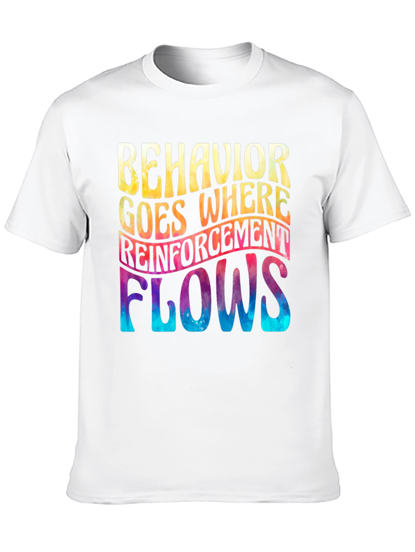 Behavior Reinforcement Flows Graphic Tee