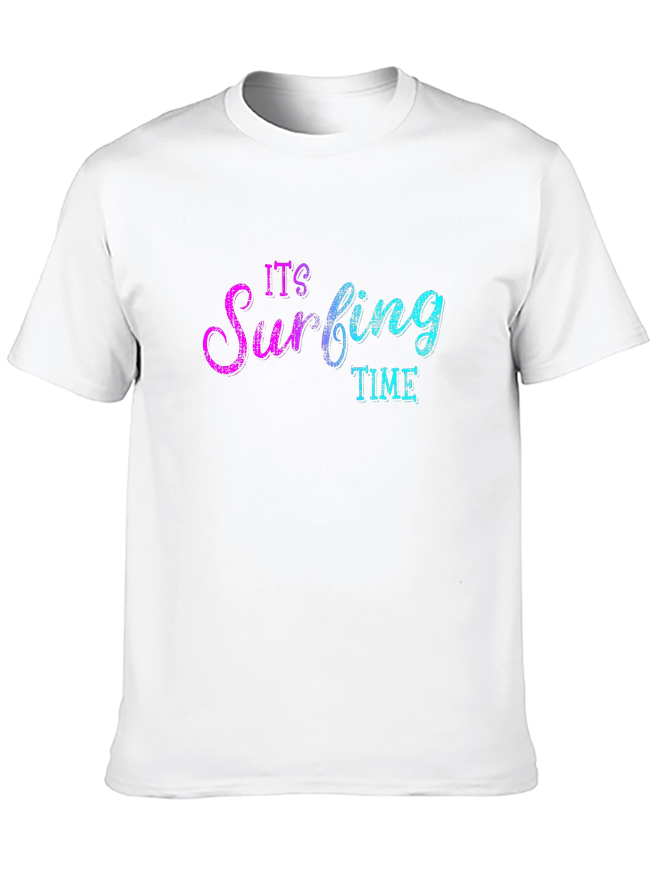 Its Surfing Time Tee - Black Graphic T-Shirt