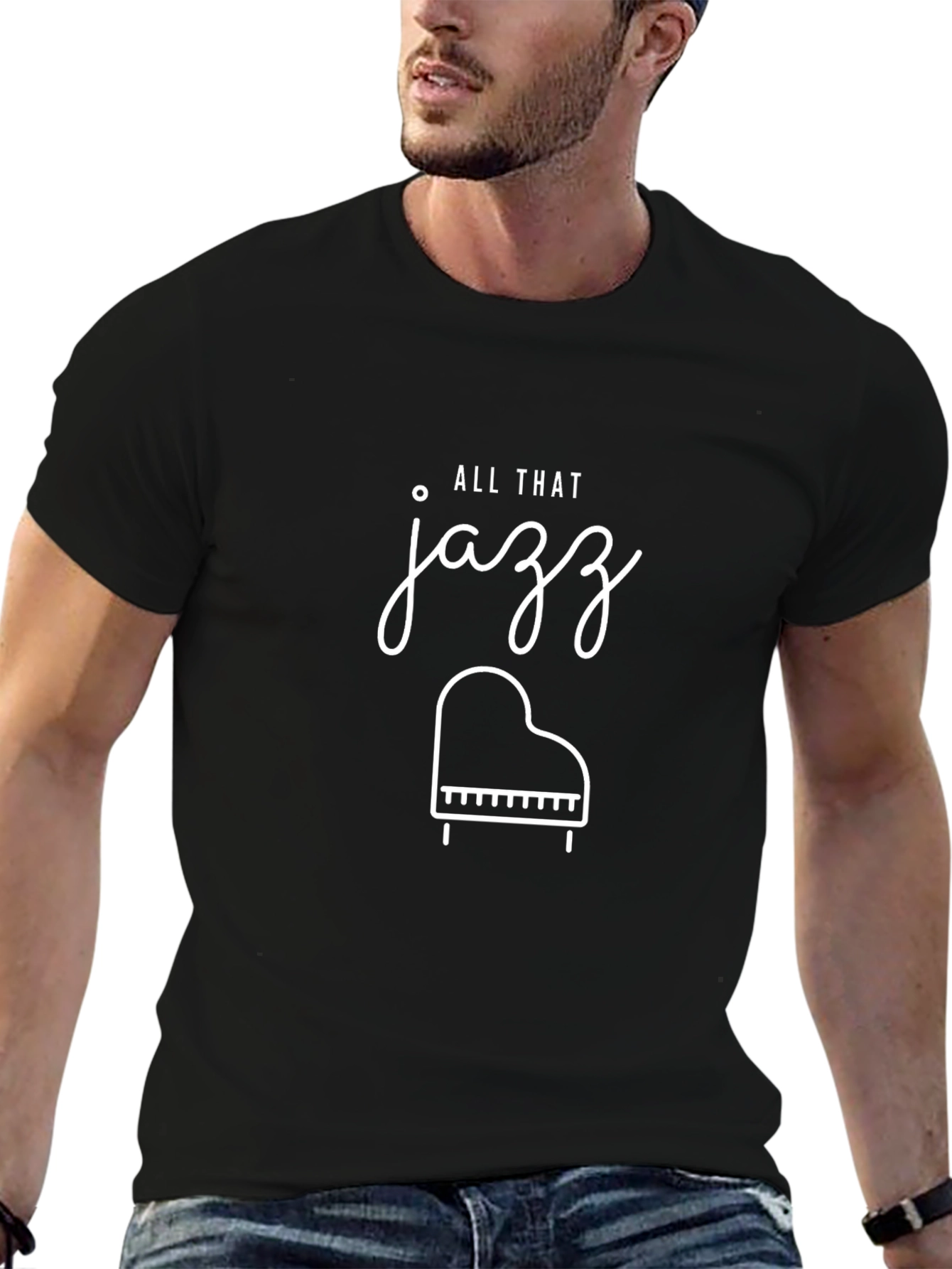 All That Jazz Graphic Tee - Music Lover T-Shirt