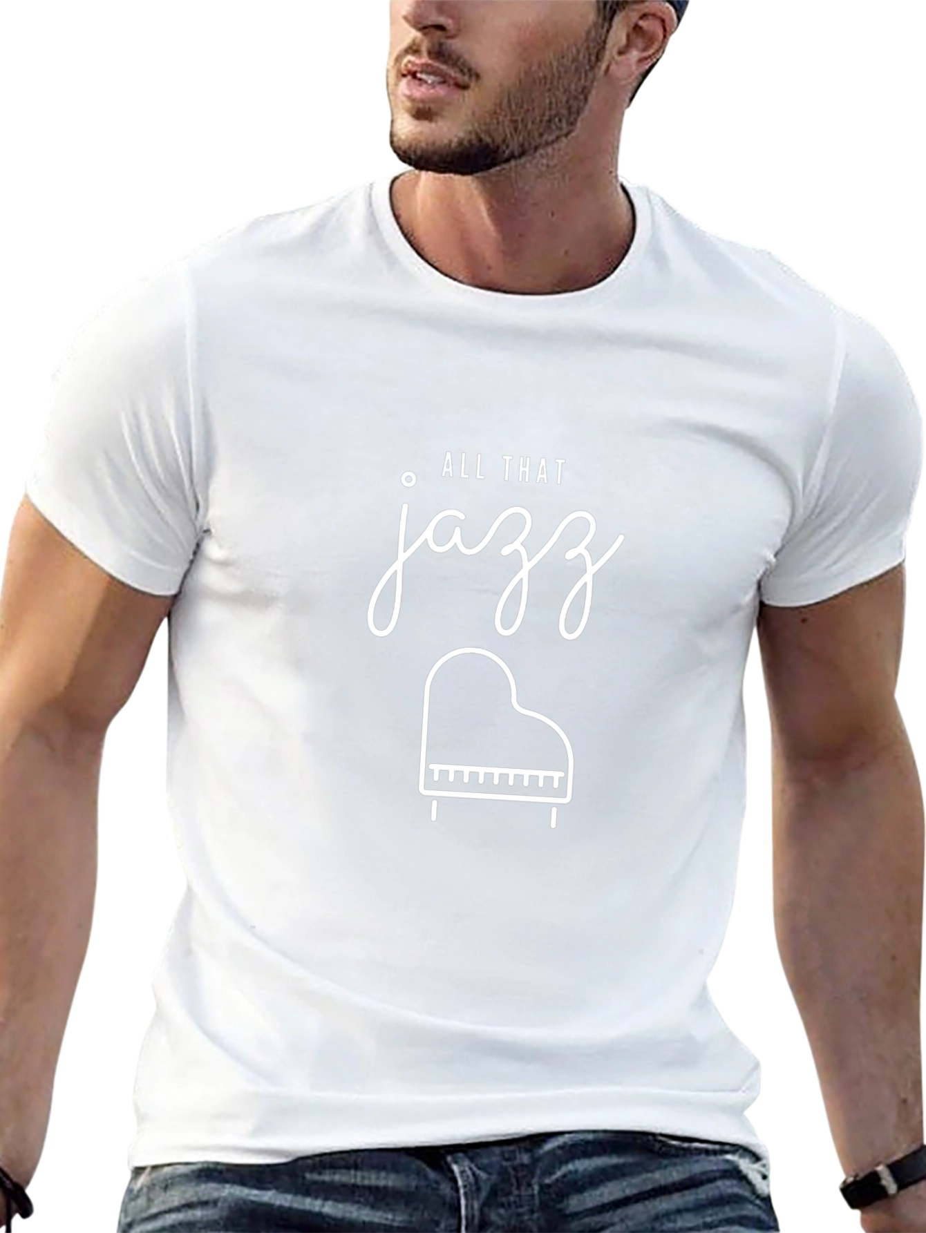 All That Jazz Graphic Tee - Music Lover T-Shirt