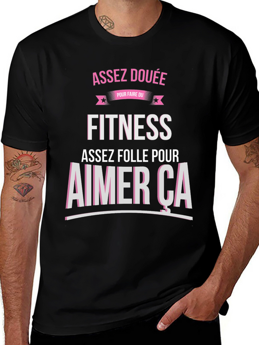 Fitness Lover T-Shirt - Assez Douee