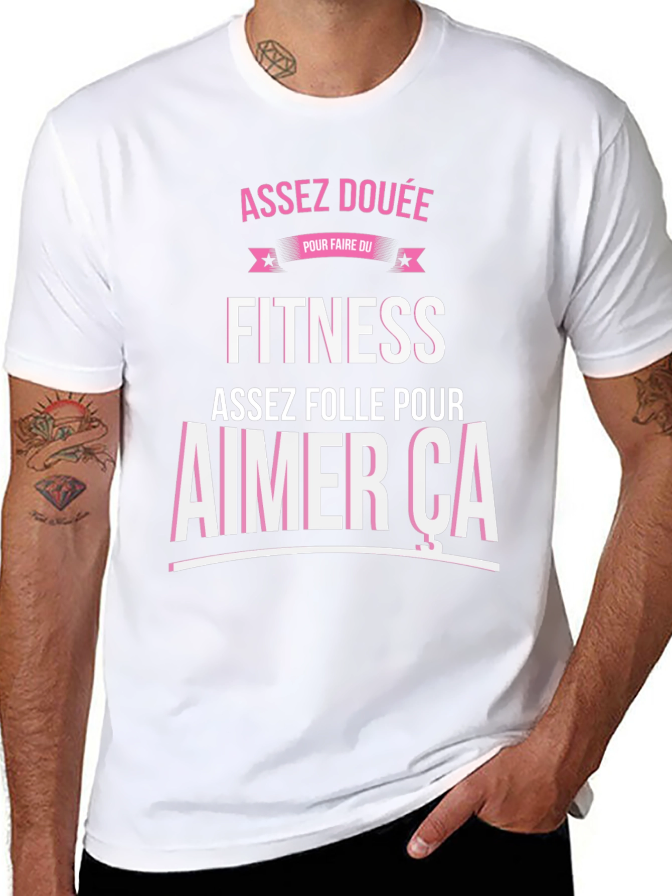 Fitness Lover T-Shirt - Assez Douee
